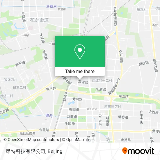 昂特科技有限公司 map