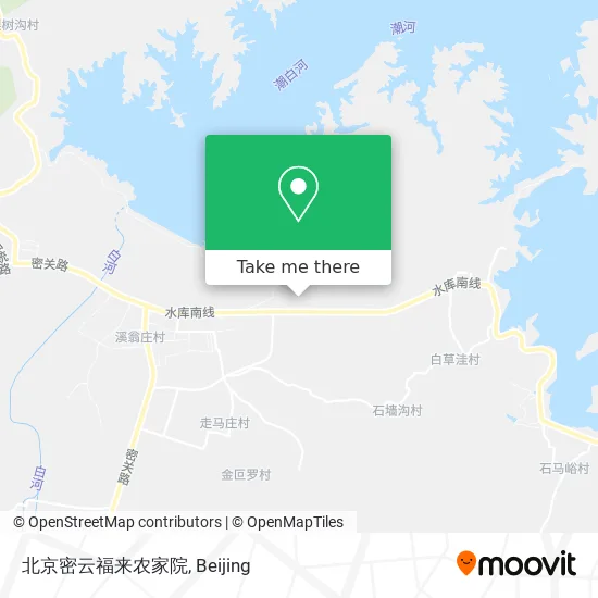北京密云福来农家院 map