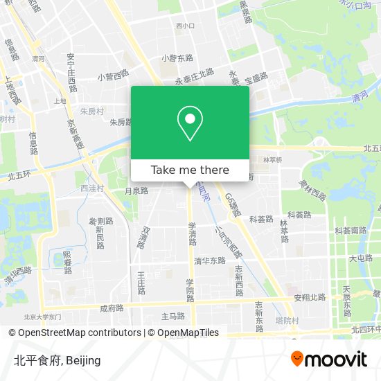 北平食府 map