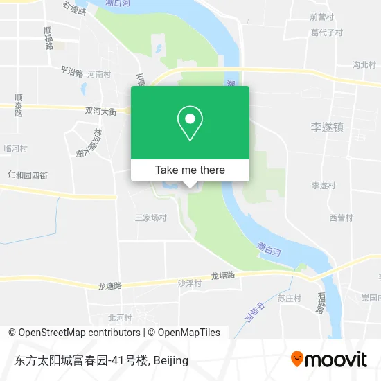 东方太阳城富春园-41号楼 map