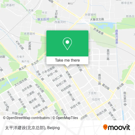 太平洋建设(北京总部) map