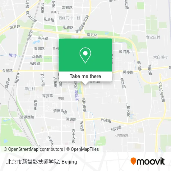 北京市新媒影技师学院 map