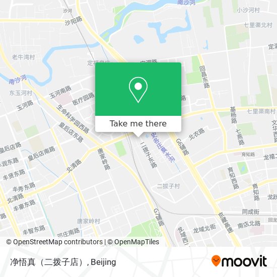 净悟真（二拨子店） map