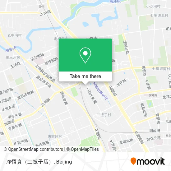 净悟真（二拨子店） map