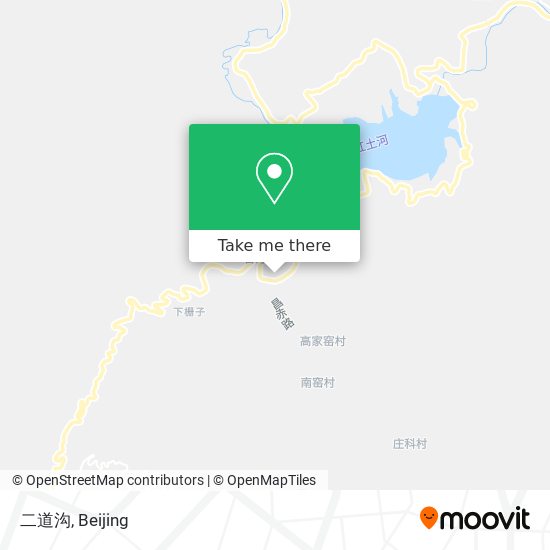 二道沟 map