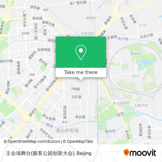 主会场舞台(极客公园创新大会) map
