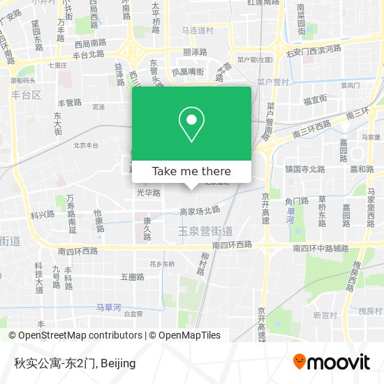 秋实公寓-东2门 map