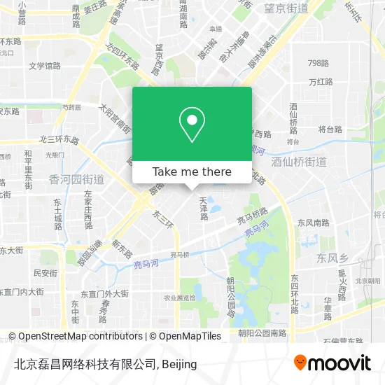 北京磊昌网络科技有限公司 map