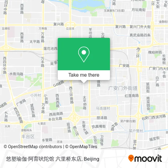 悠塑瑜伽·阿育吠陀馆  六里桥东店 map