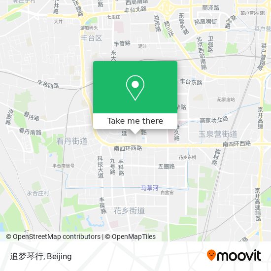 追梦琴行 map