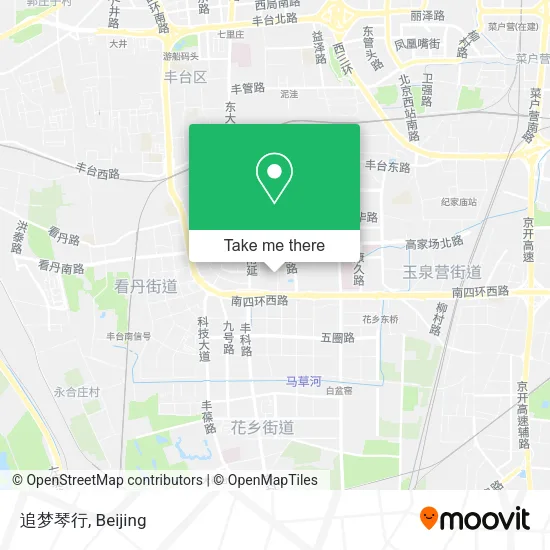 追梦琴行 map