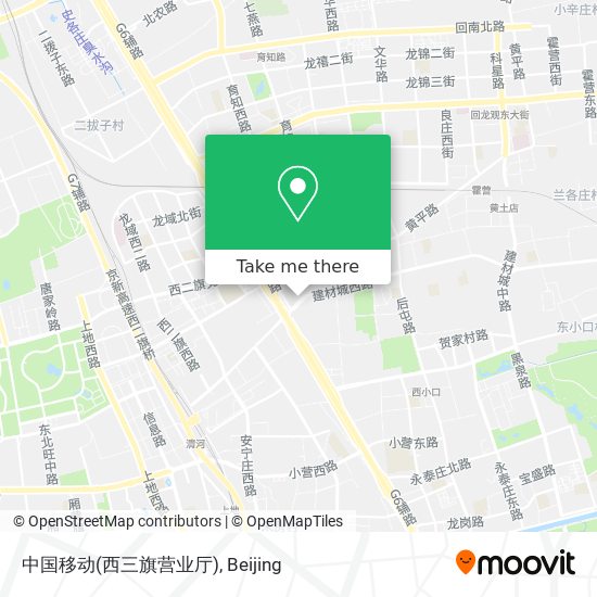 中国移动(西三旗营业厅) map