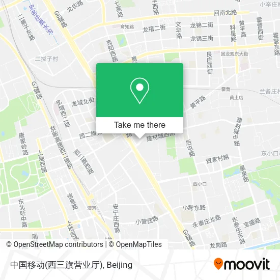 中国移动(西三旗营业厅) map