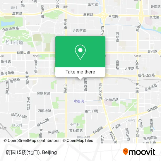 蔚园15楼(北门) map