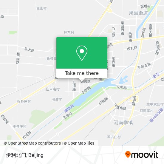 伊利北门 map