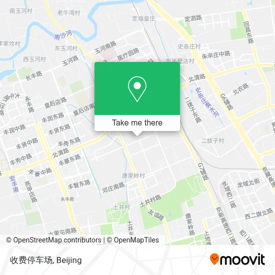 收费停车场 map