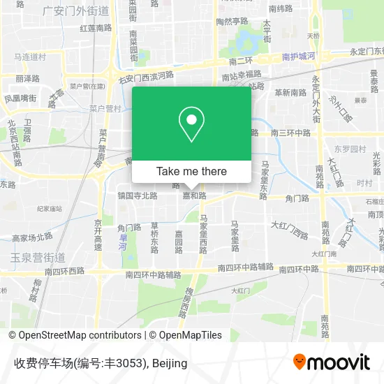 收费停车场(编号:丰3053) map