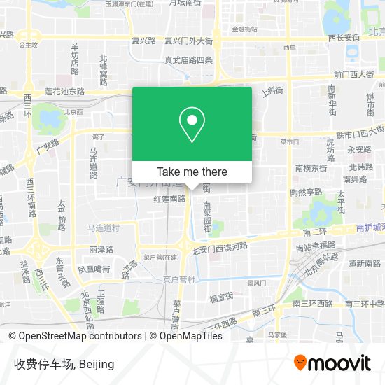 收费停车场 map
