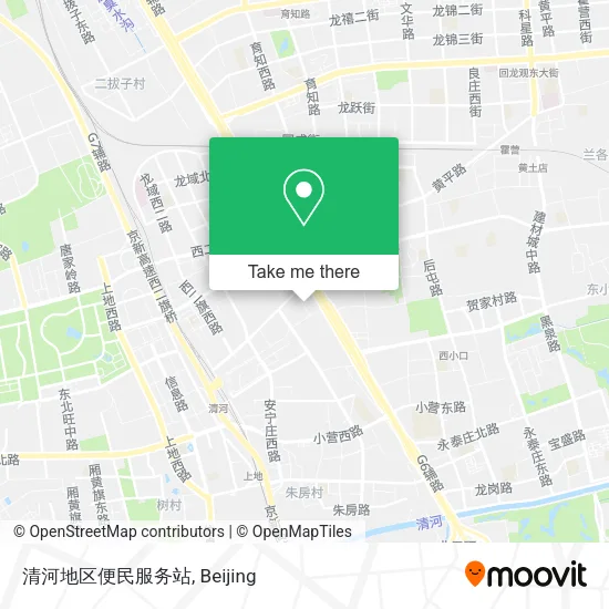 清河地区便民服务站 map