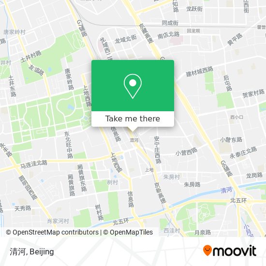 清河 map