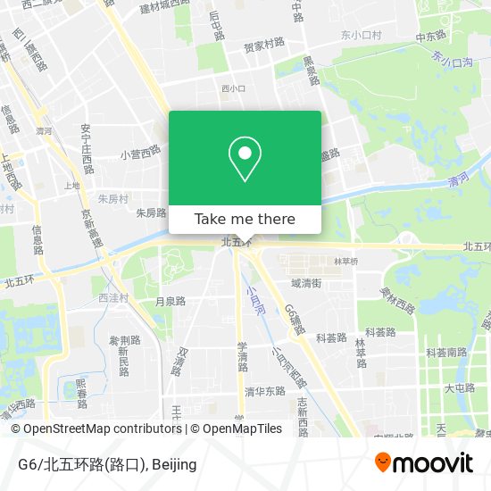 G6/北五环路(路口) map
