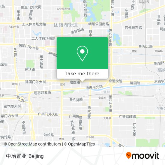 中冶置业 map