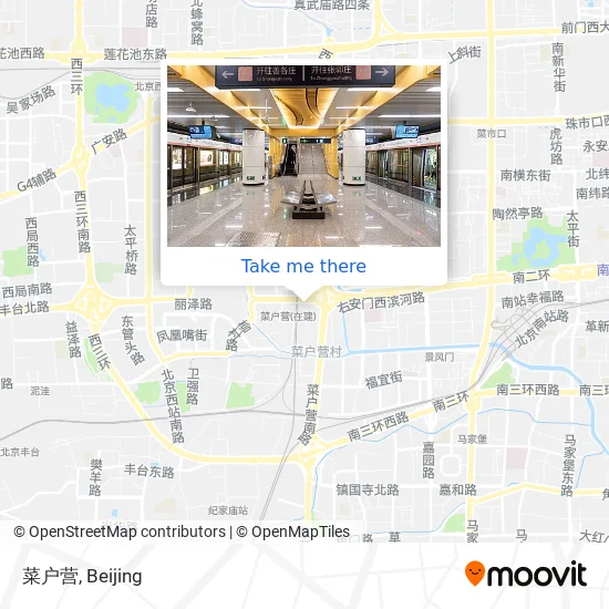菜户营 map