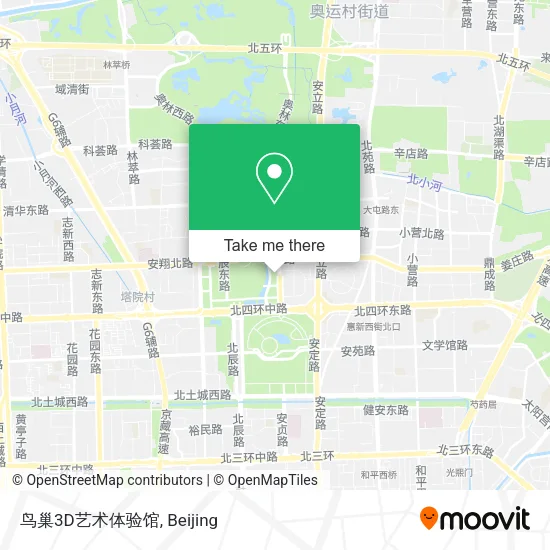 鸟巢3D艺术体验馆 map