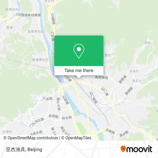亚杰渔具 map