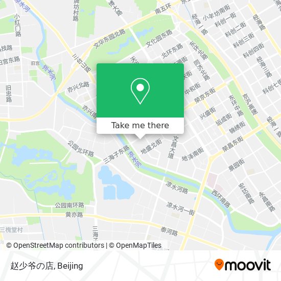 赵少爷の店 map