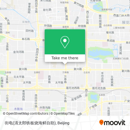街电(清太郎铁板烧海鲜自助) map