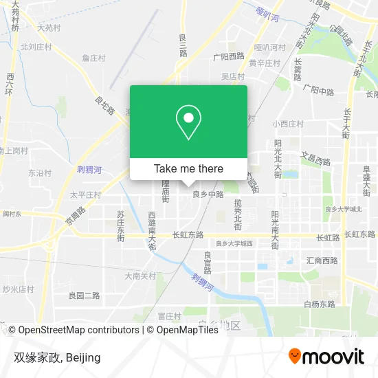 双缘家政 map