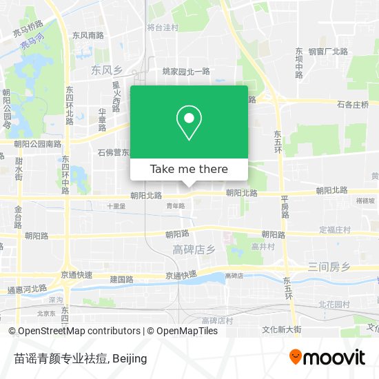 苗谣青颜专业祛痘 map