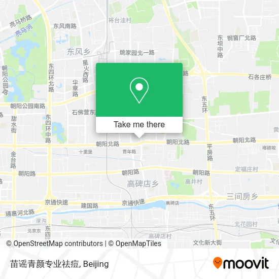 苗谣青颜专业祛痘 map