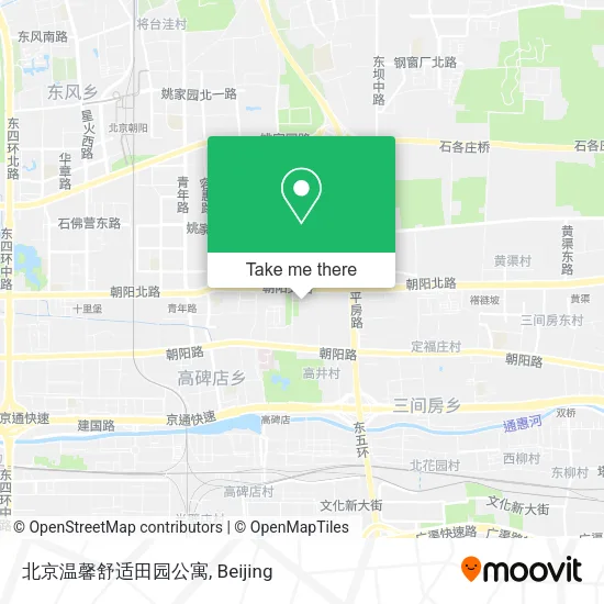 北京温馨舒适田园公寓 map