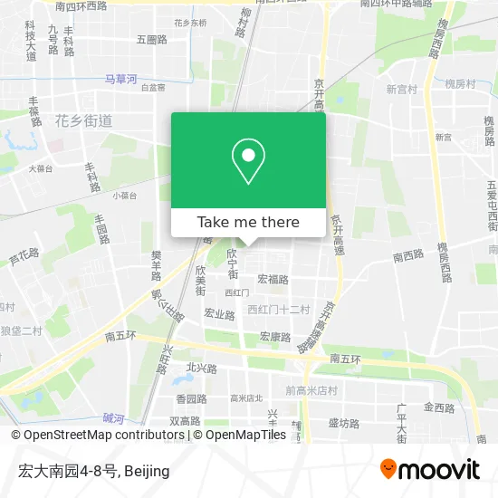 宏大南园4-8号 map