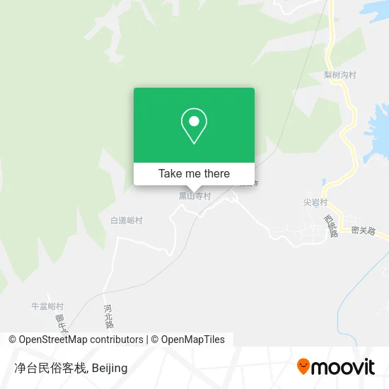 净台民俗客栈 map