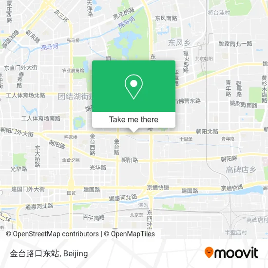 金台路口东站 map