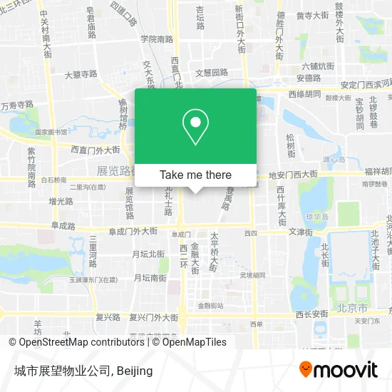 城市展望物业公司 map