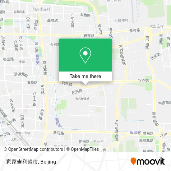 家家吉利超市 map