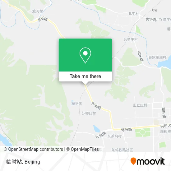 临时站 map