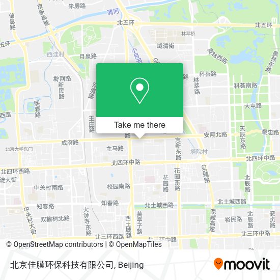北京佳膜环保科技有限公司 map