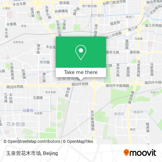 玉泉营花木市场 map
