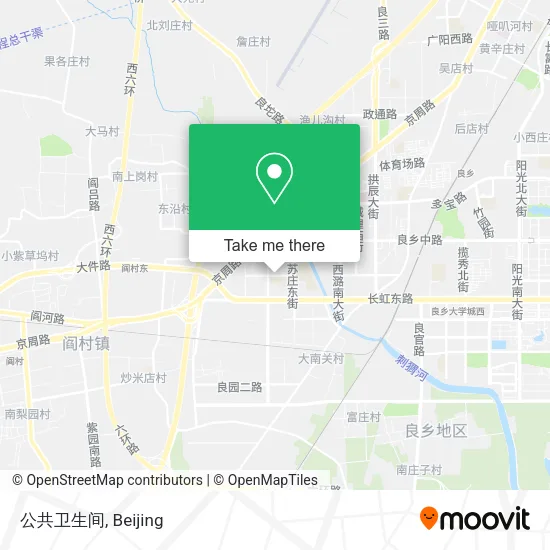 公共卫生间 map