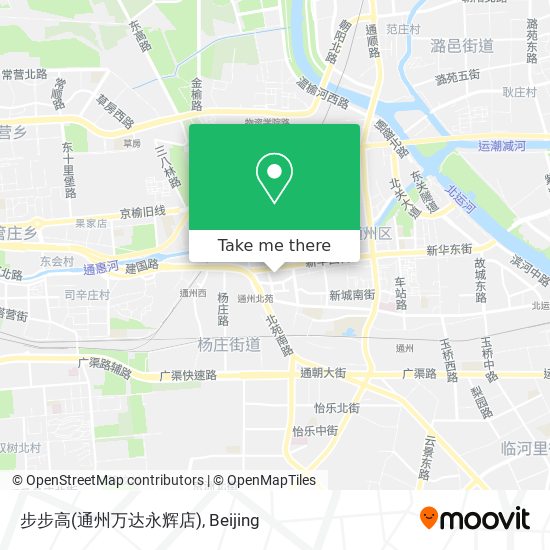 步步高(通州万达永辉店) map