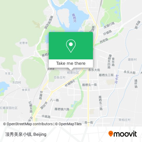 顶秀美泉小镇 map
