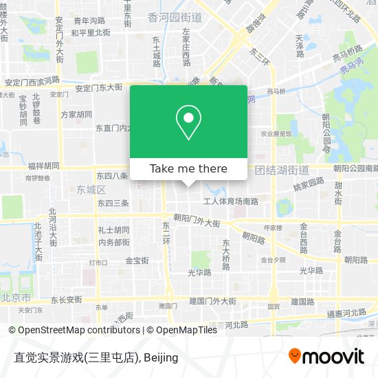 直觉实景游戏(三里屯店) map
