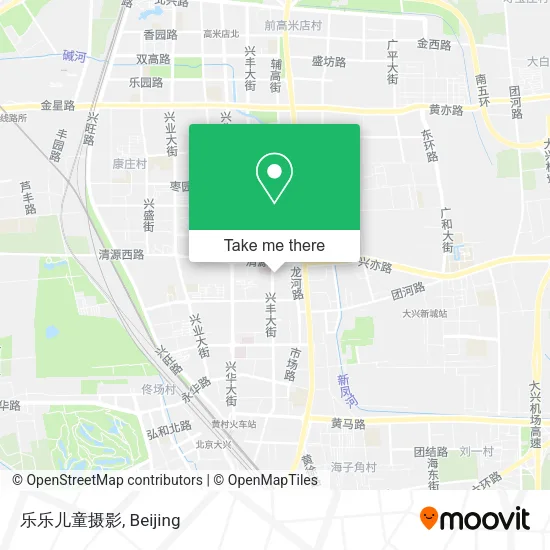 乐乐儿童摄影 map