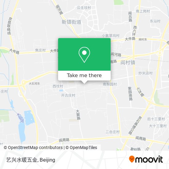 艺兴水暖五金 map