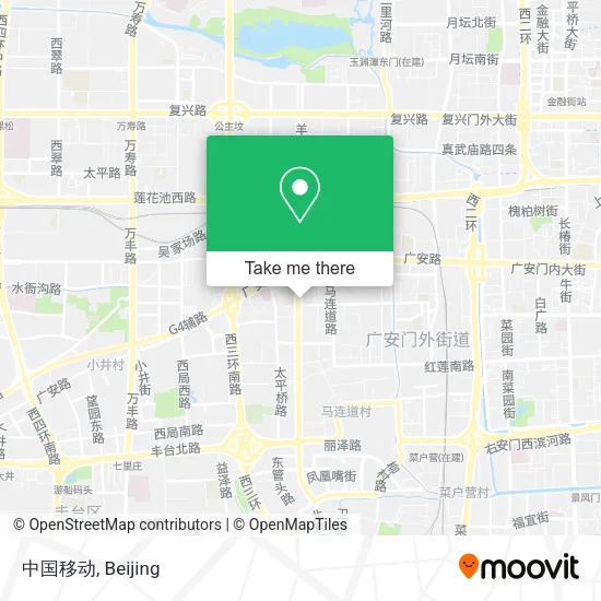 中国移动 map